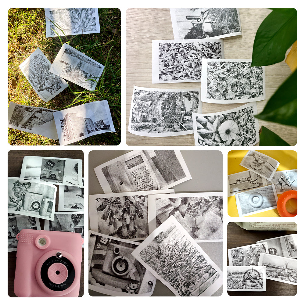 Kids' DIY Instant Photo Camera with Thermal Printer