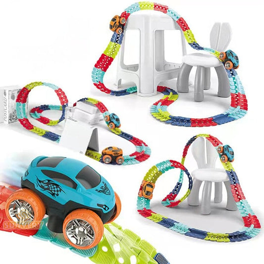 Race Track Cars: Thrilling Adventures with LED Light-Up Action