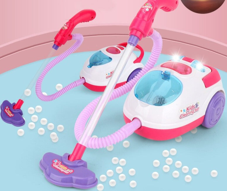 Mini Vacuum Cleaner Toy for Kids - Simulated Cleaning