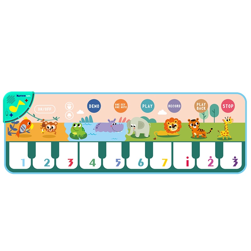 Musical Baby Mat: 7 Styles, Large Piano Toy for Infants and Kids