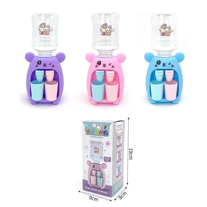 Mini Water Dispenser Kitchen Toy - Interactive Pretend Play for Kids