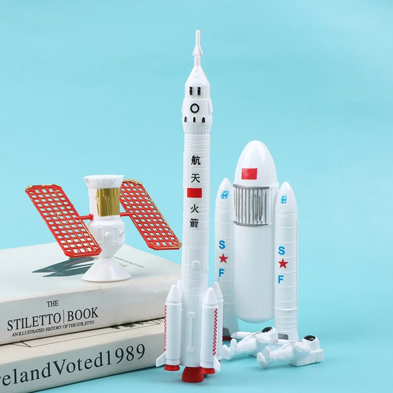 Rocket Toy Series - Space Rocket and Plane Set