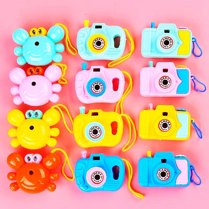 Mini Animal Pattern Cartoon Camera Toy Set - Fun for Kids (Set of 5)