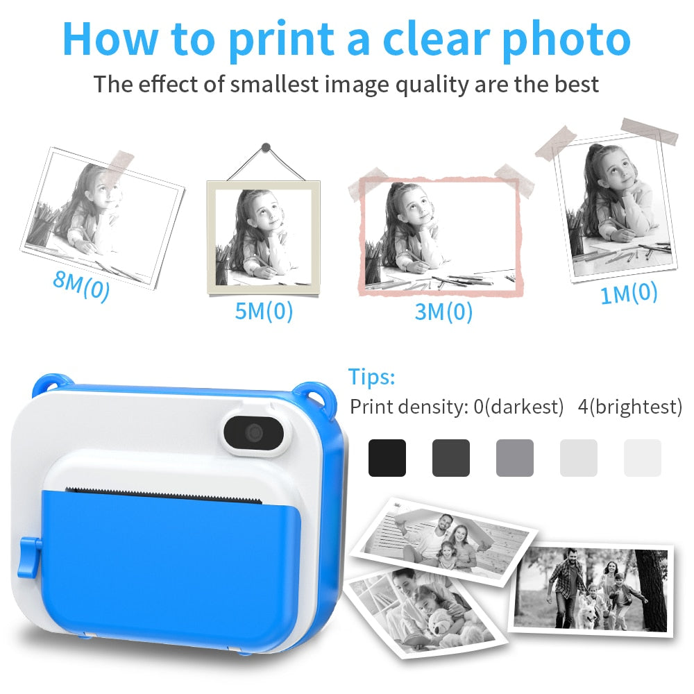 DIY Printing Camera with Thermal Paper: Capture & Print Photos for Kids!