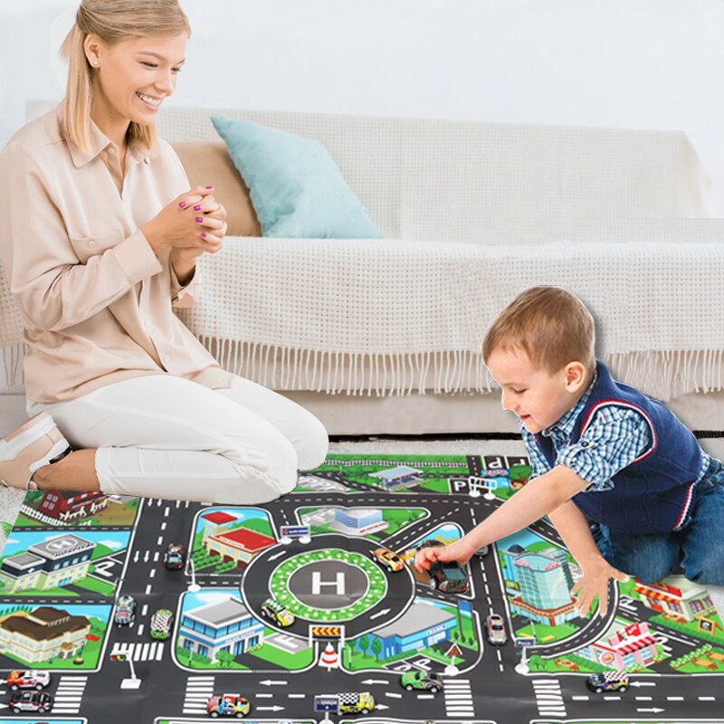 Baby Play Car Rug Floor Carpet/Mat