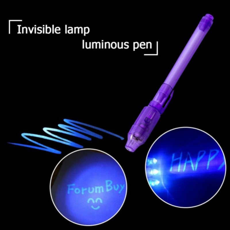 Invisible Ink Pen Highlighter: Secretive and Fun Drawing Tool