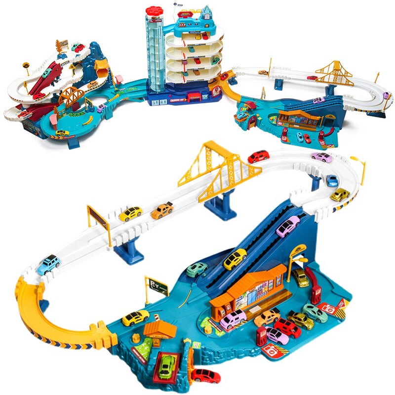 Race Tracker Railcar Dinosaur Park: Educational Toy Set