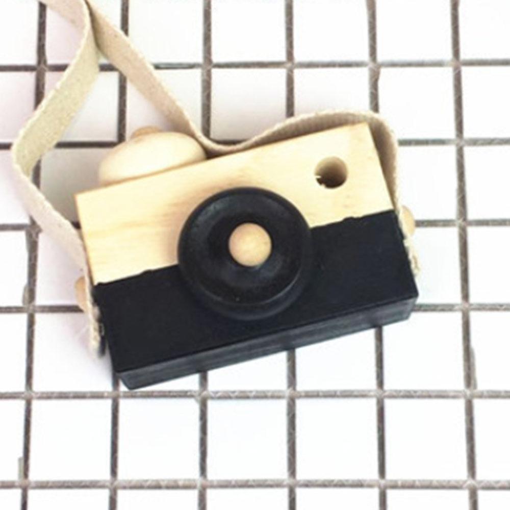Camera Cute Nordic Hanging Wooden Camera Toys Kids 9.5*6*3cm