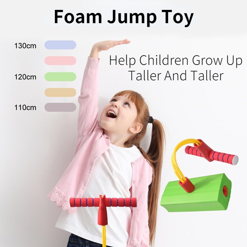 Sports Foam Pogo Stick Jumper - Bounce and Play Indoors and Outdoors