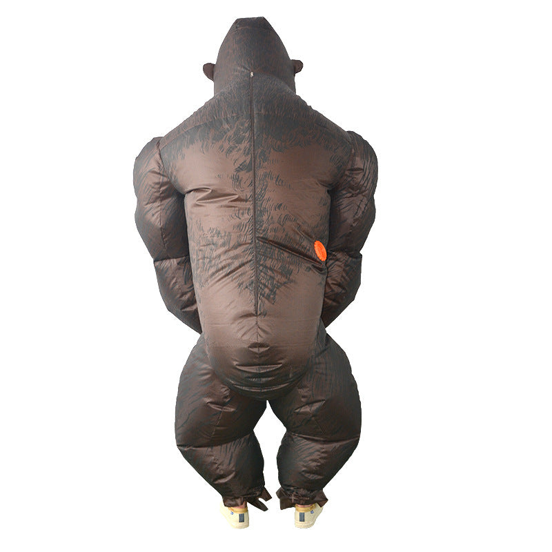 Monster Chimpanzee Inflatable Costume: Roar with Laughter!