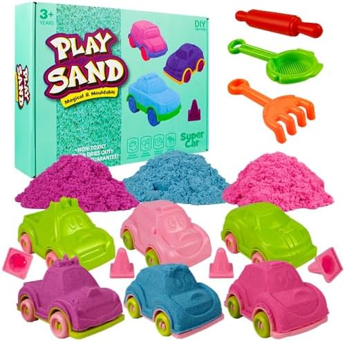 Moldable Art & Craft Sand Kit for Kids Age 3+