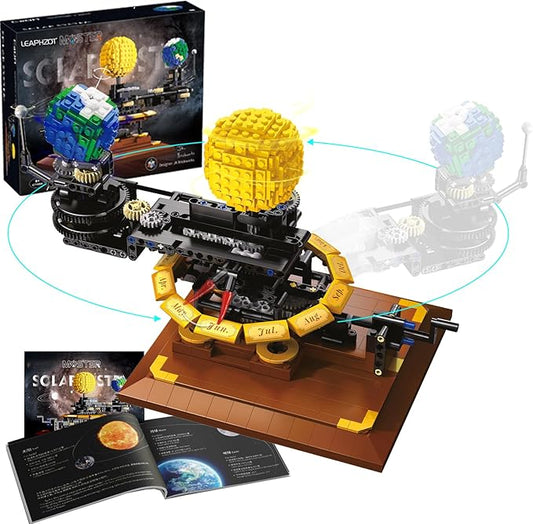 Solar System Sun and Earth Building Sets 865 Pcs