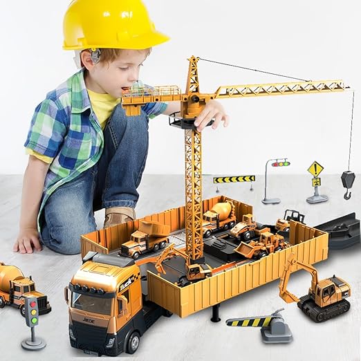 Steel Construction Toy Set