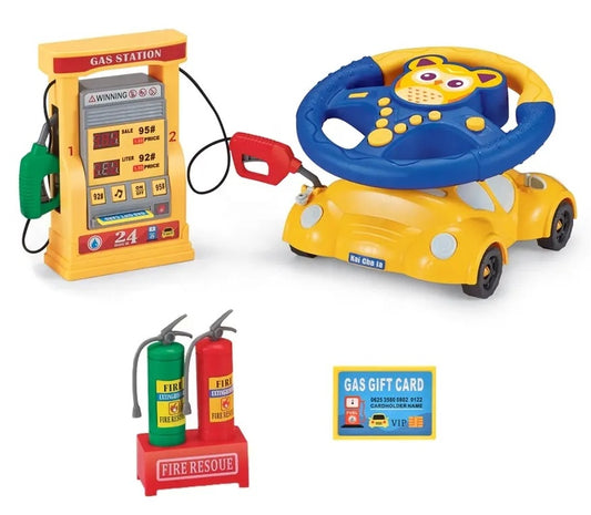 Steering Wheel Toy with Accessories