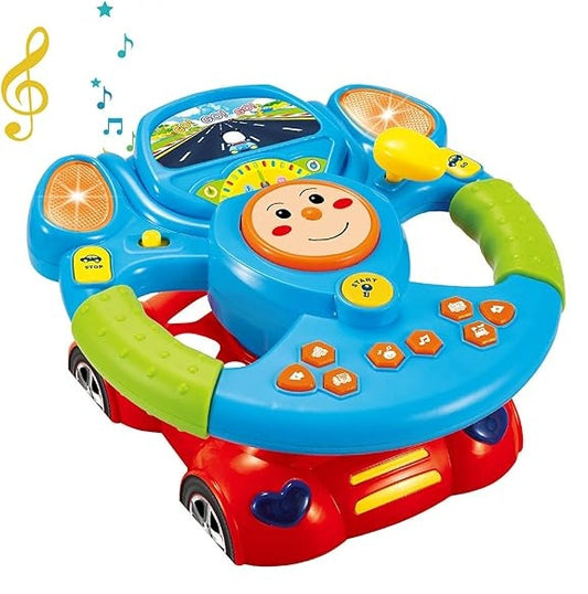 Steering wheel with light & sound effects