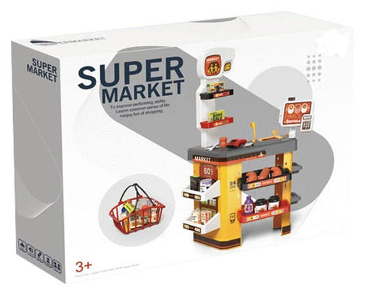 Supermarket Play Set Toys 52 Pcs