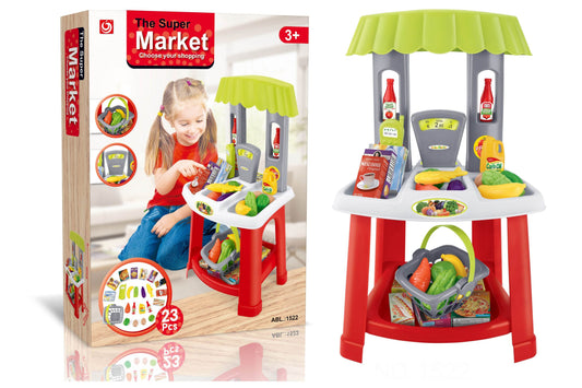 Supermarket Shopping Toy 23 Pcs