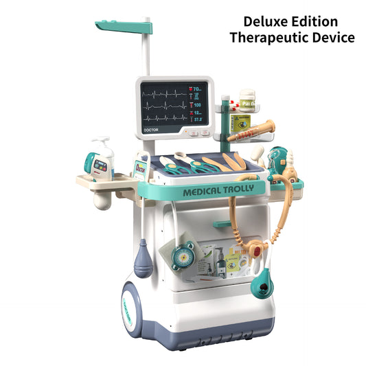 Little Healers' Clinic: Simulation Doctor Play Toy Set with Medical Tools and Puzzles