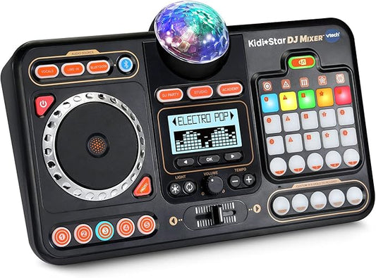 VTech KidiStar DJ Mixer Black