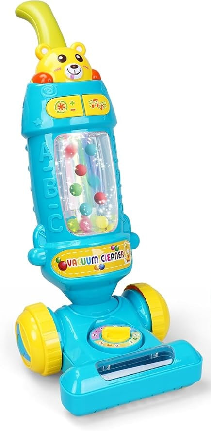 Vacuum Cleaner Toy with Light & Sounds