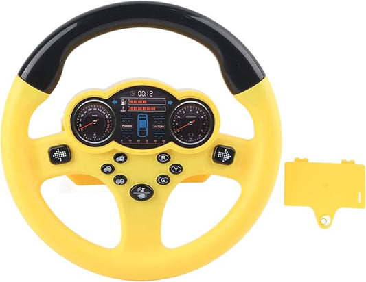 Simulated Driving Steering Wheel with Lights and Sounds