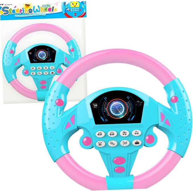 Toy Steering Wheel for Toddler Girl