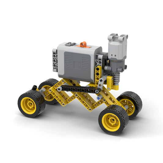 RC Motorized Extending Car Building Block Set