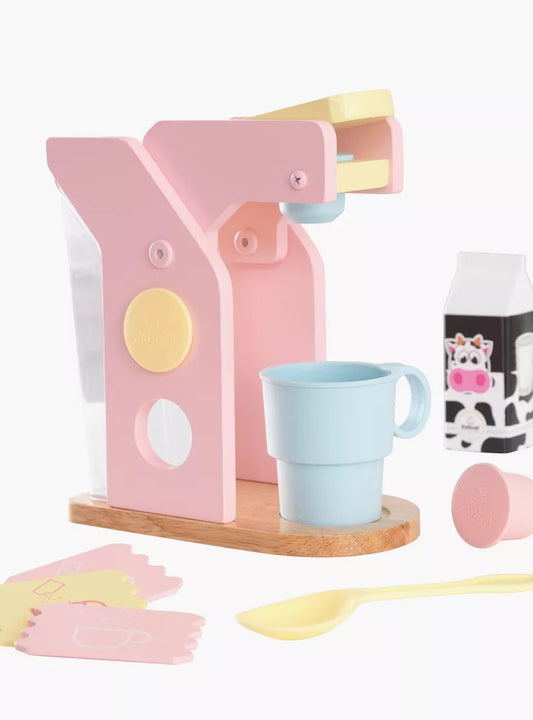 Wooden Coffee Playset 11 Pcs