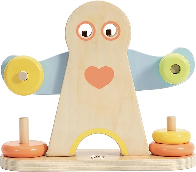 Wooden Hercules Weightlifting Game