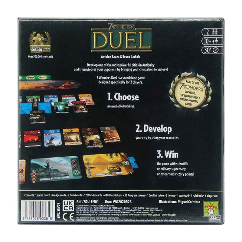 7 Wonders Basic Duel: Engage in Epic Strategy Battles!