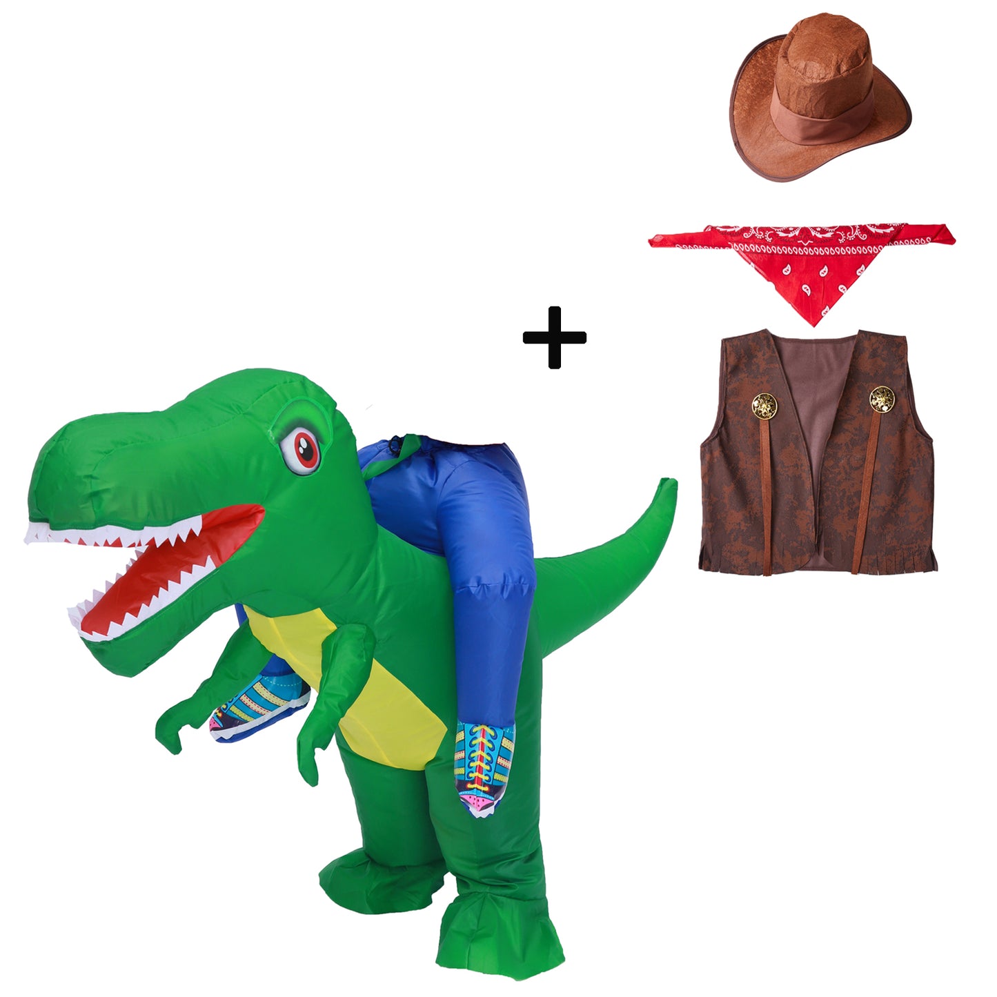 Inflatable Dinosaur Costume for Kids: Roar into Adventure!