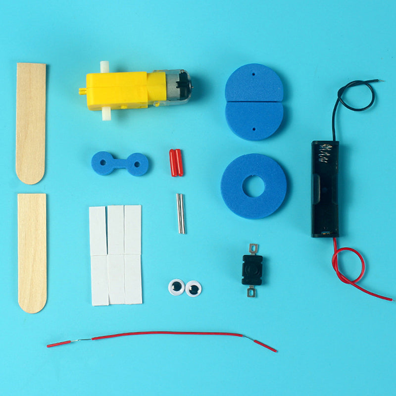 Kids Electric DIY Ming Crawling Robot Kit: Educational STEM Toy