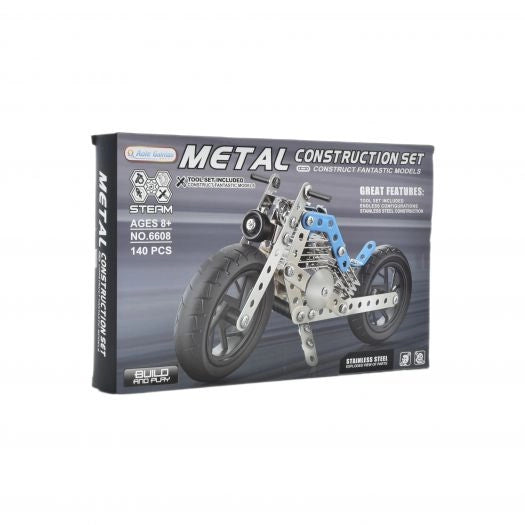 Metal Motorcycle Constructor Toys