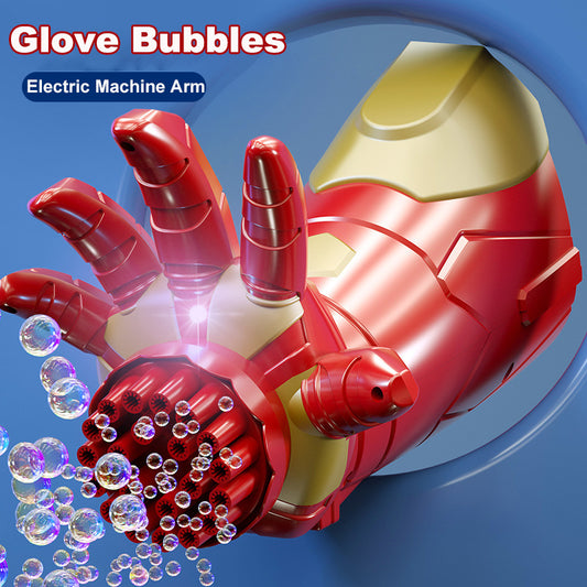 Wearable Glove Bubbles Machine: Electric Fun for Kids' Outdoor Adventures