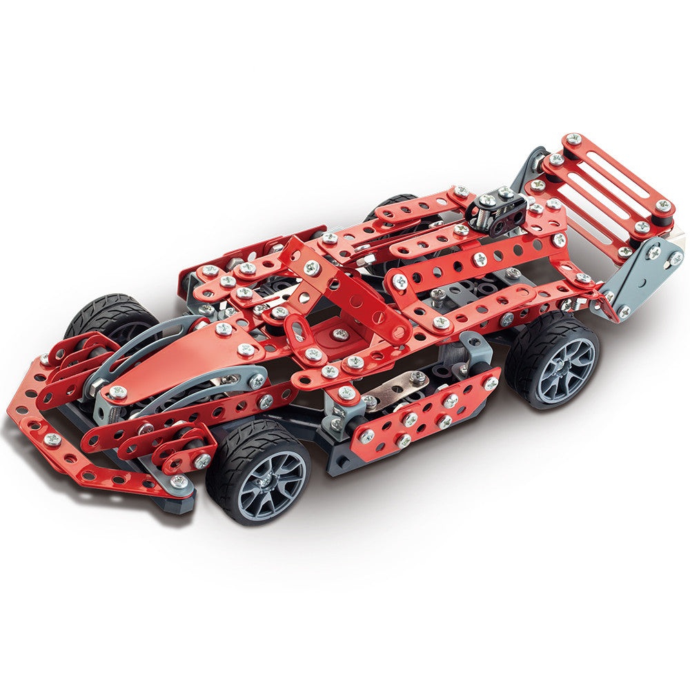 287-Piece High-Tech Metal F1 Racing Car Building Blocks - DIY Model