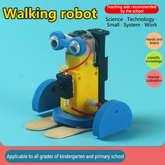 Kids Electric DIY Ming Crawling Robot Kit: Educational STEM Toy
