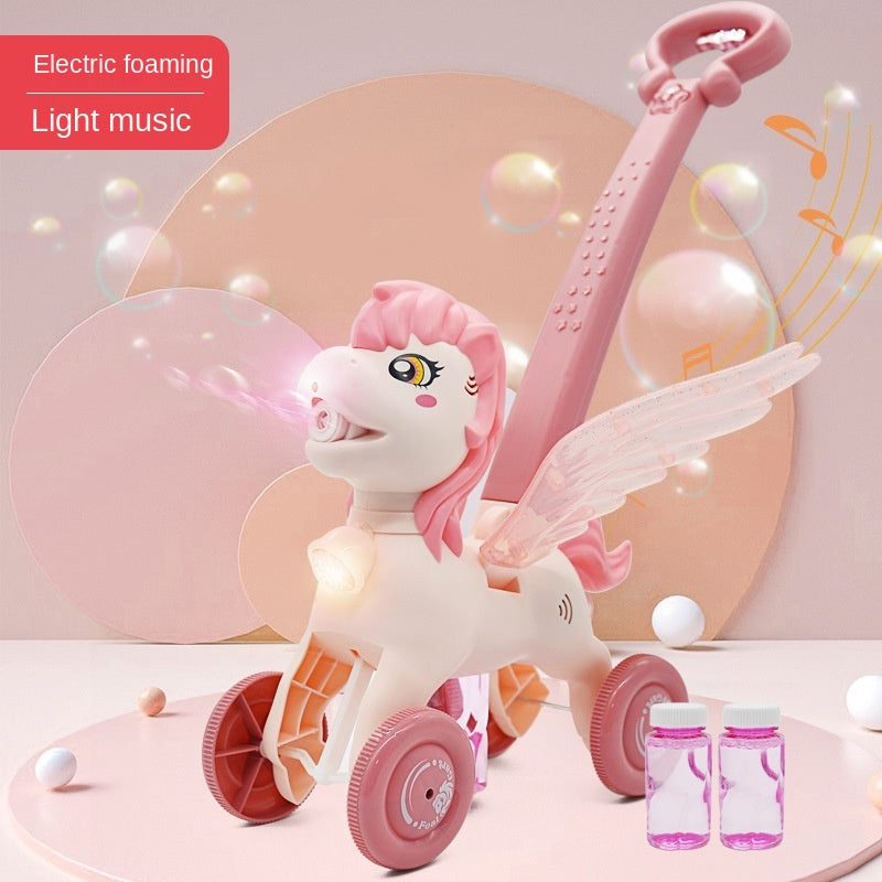 Electric Pony Bubble Car: Magical Fun for Kids' Birthdays