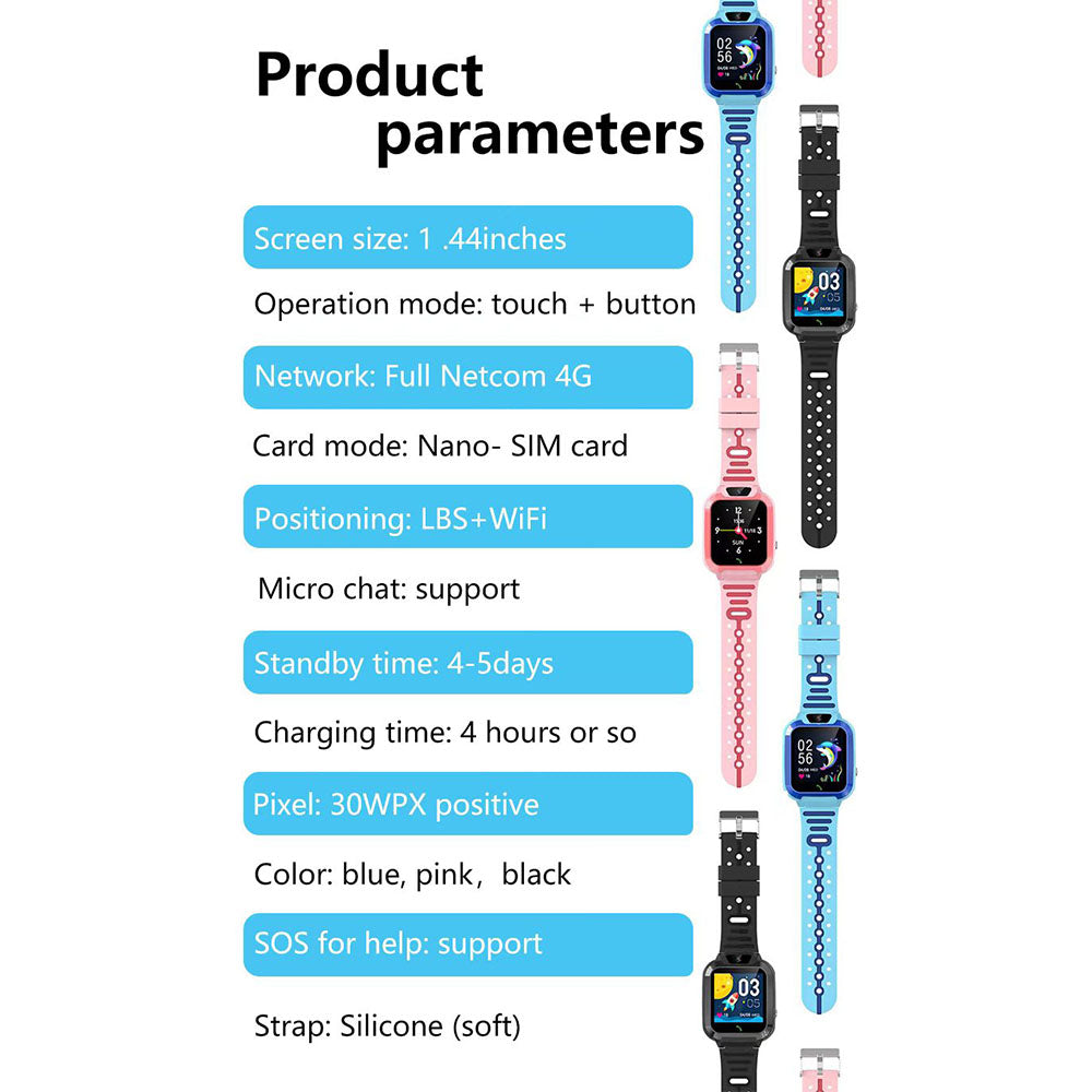 4G Kids Smart Watch: A Comprehensive Device for Child Safety