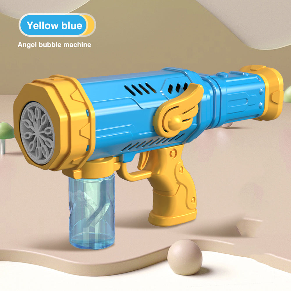 2024 Electric Bubble Gun: 10-Hole Bubbly Fun for Kids