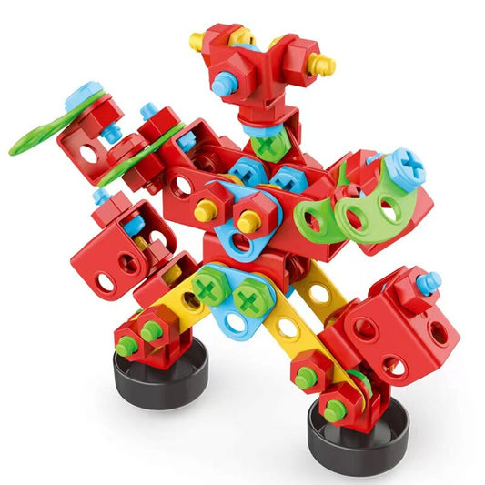 Cross-Border E-commerce Nut Assembly Toolbox Toy