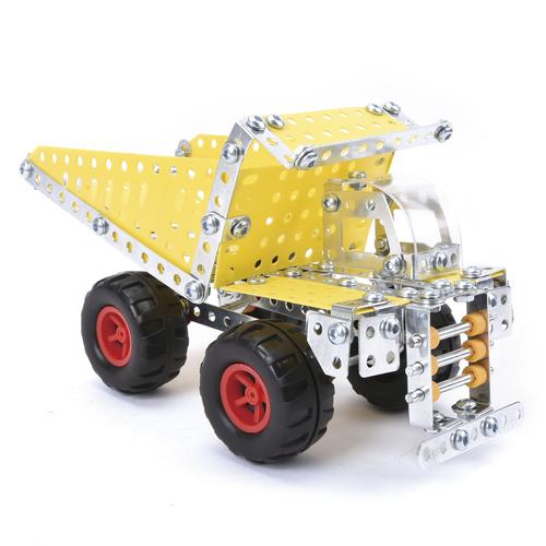 Metal Dump Truck - Premium Construction Toy