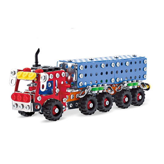 3D Metal Puzzle Fire Truck Building Set for Kids & Adults