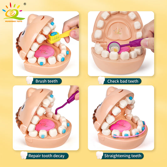 Dental Adventure: Doctor Dental Mold Toy Plasticine Set for Pretend Play