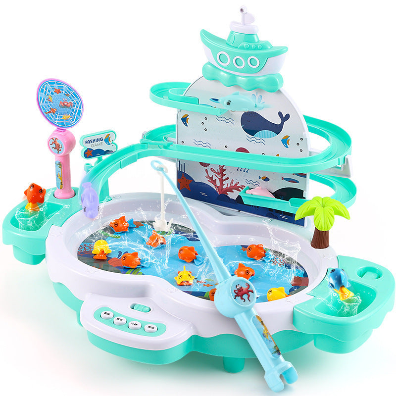Magical Fishing Adventure: Interactive Music and Lighting Toy Set for Kids