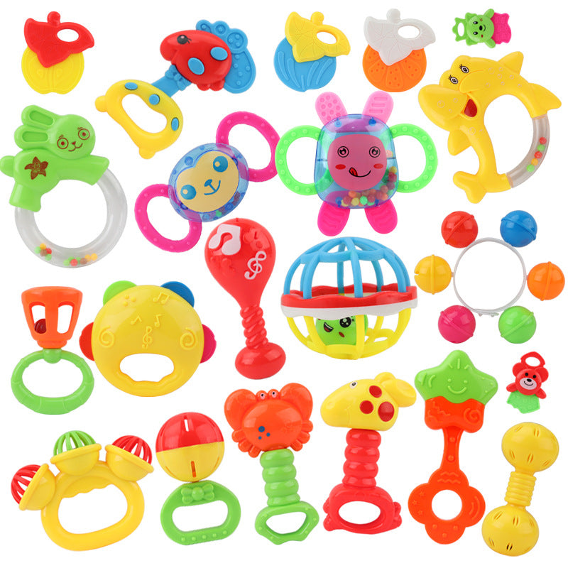 Educational Teether Rattles for Babies