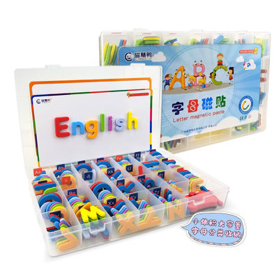 Magnetic Foam Letters Alphabet Set with Magnet Board for Kids