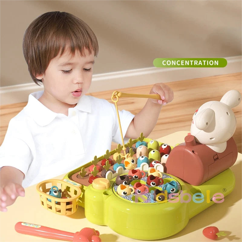 Montessori Toddler Learning Set: 4-in-1 Educational Fun for Little Ones!
