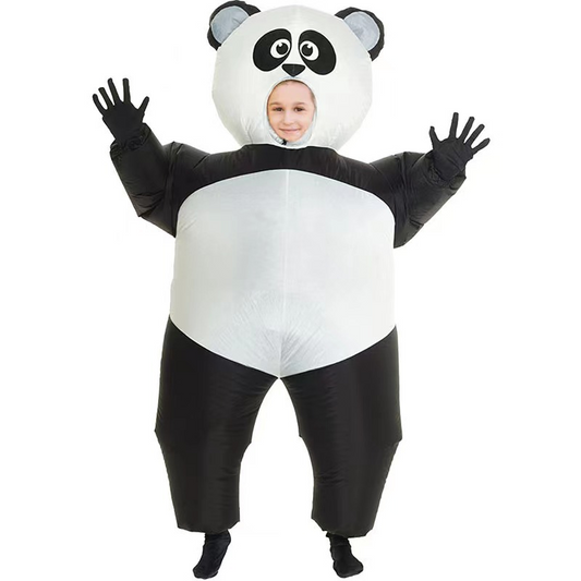 Panda Inflatable Costume: Hilarious Parent-Child Role-Play Fun!
