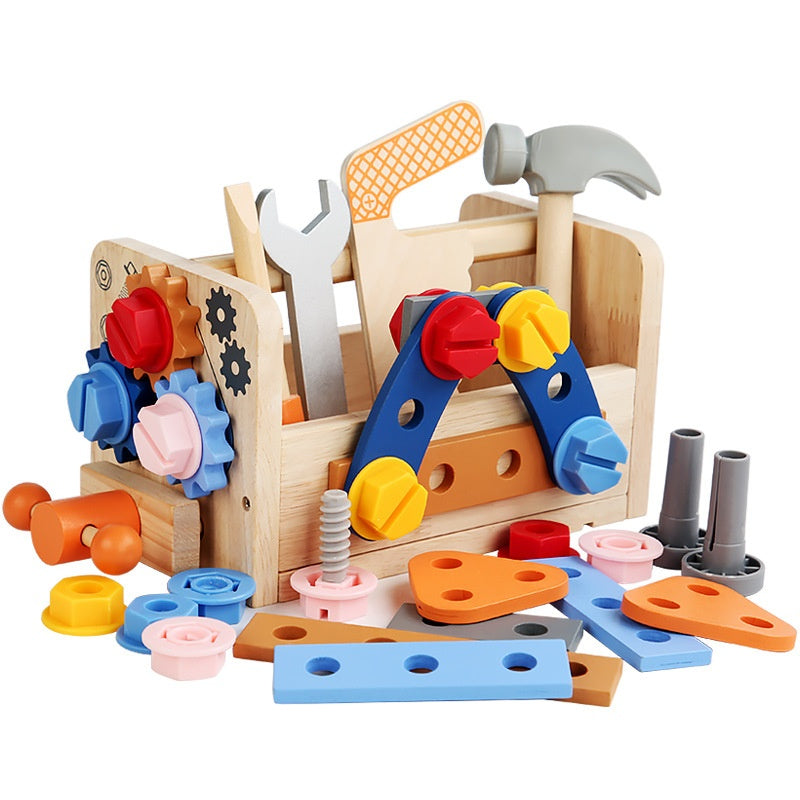 Children's Multi-Functional Nut and Screw Tool Desk Toy