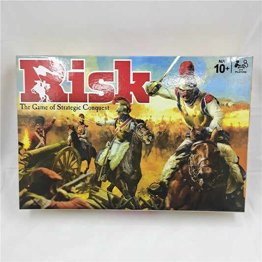 Classic RISK Board Card Game: Family Party Entertainment